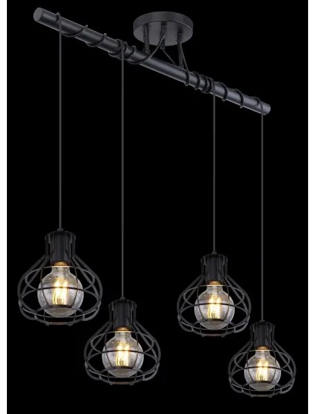 Globo 15388-4D - Luster na lanku CLASTRA 4xE27/60W/230V