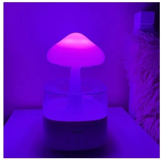 Bestent Zvlhčovač vzduchu LED lampa Dažďové kvapky