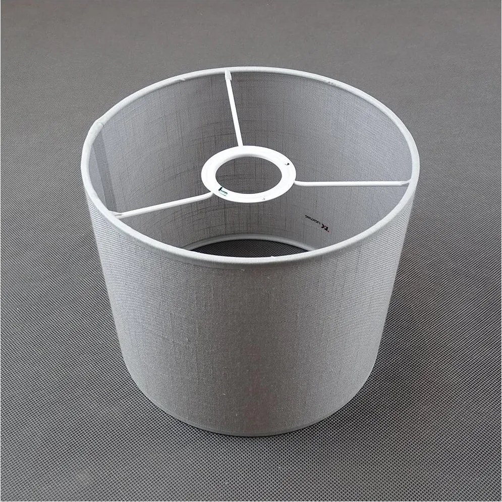 Náhradné tienidlo univerzálne ROLS E27 17x20 cm šedá