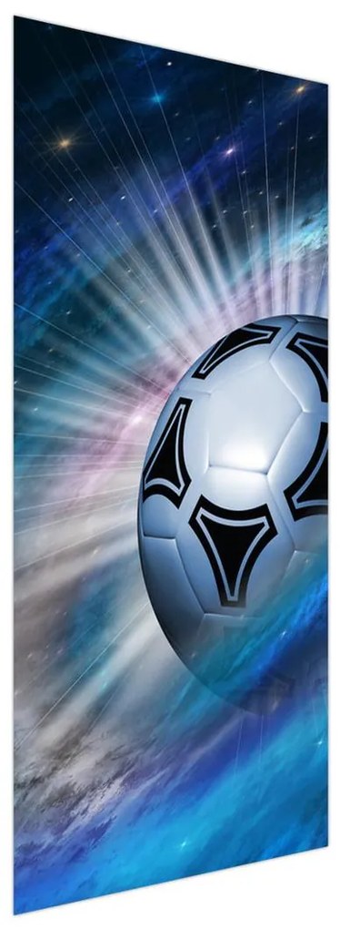 Fototapeta na dvere - Futbalová lopta (95x205cm)