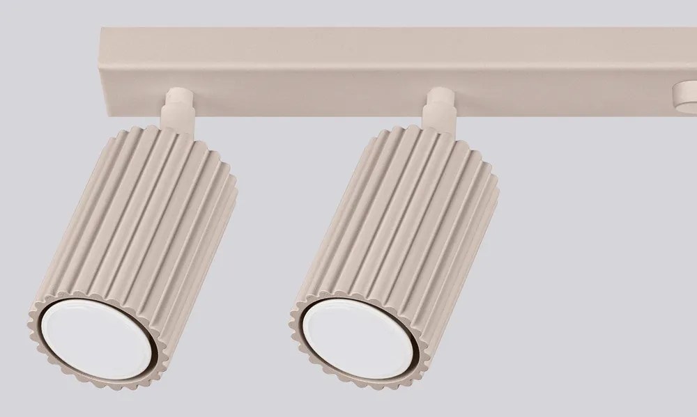 Taupe kovové bodové svietidlo 6,5x117 cm Gleam – Sollux