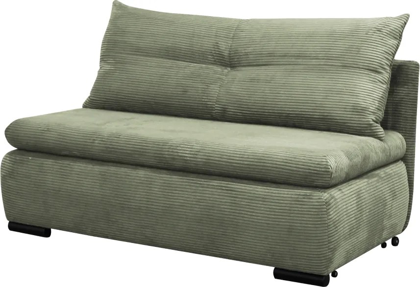 Rozkladacie kreslo, zelená, KENY 2R