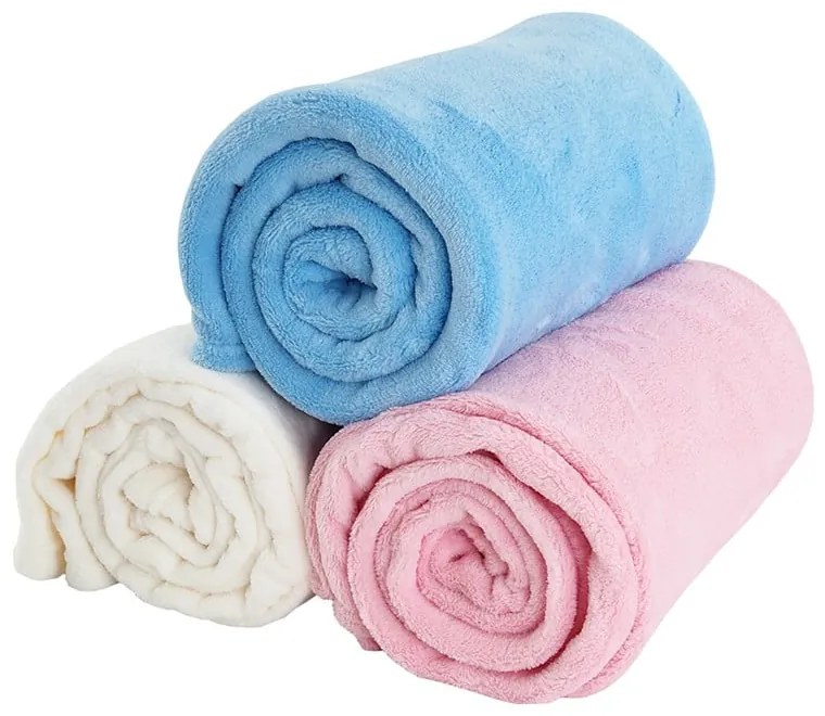 Ružová detská deka z mikroflanelu 110x140 cm Exclusive – B.E.S.