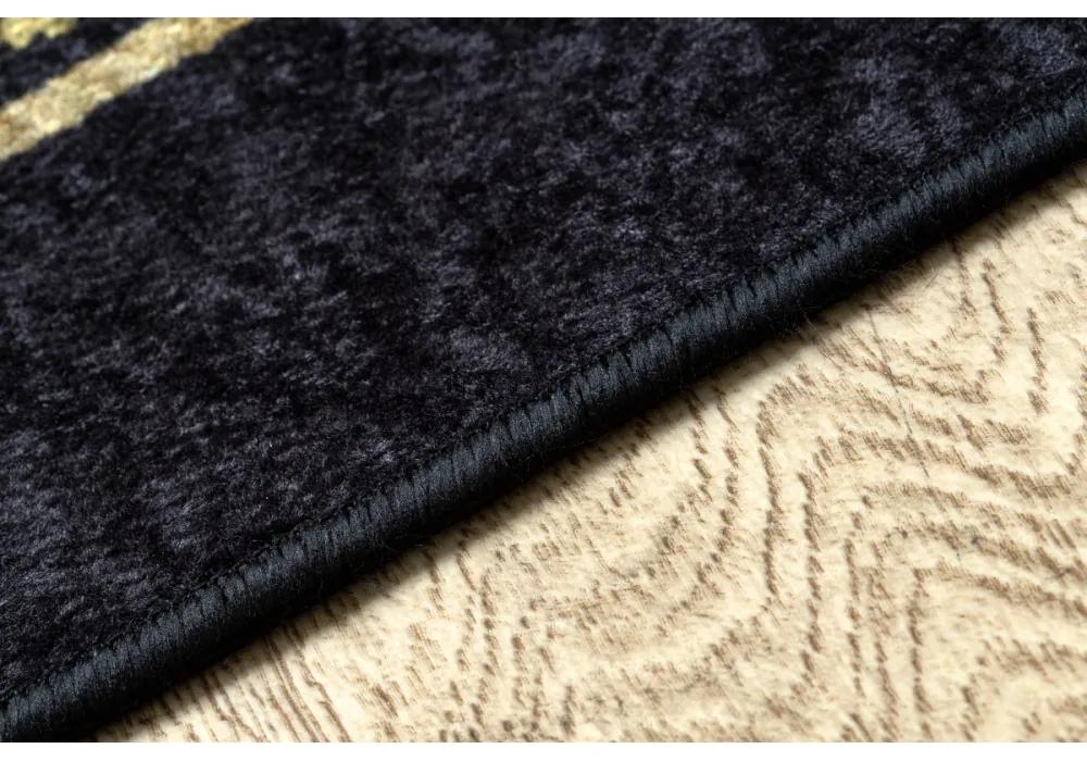 Kusový koberec Aelta čiernozlatý 200x290cm