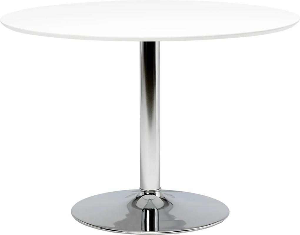Bighome - Jedálenský stôl IBIZA 110 cm, biela