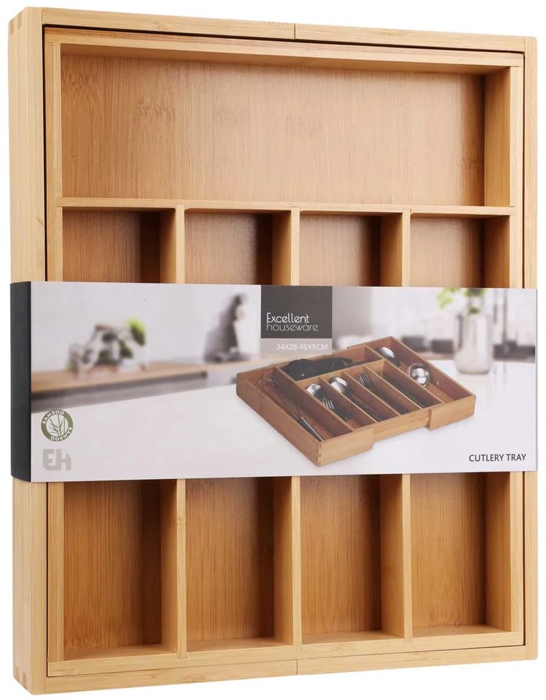 Drevený kuchynský organizér Grant, 34x45 cm