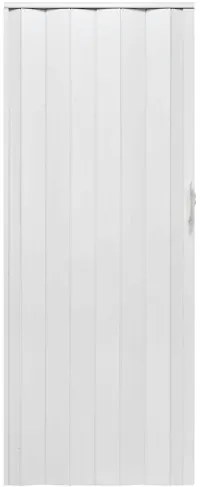 Skladacie dvere 001P biele matné 80 cm
