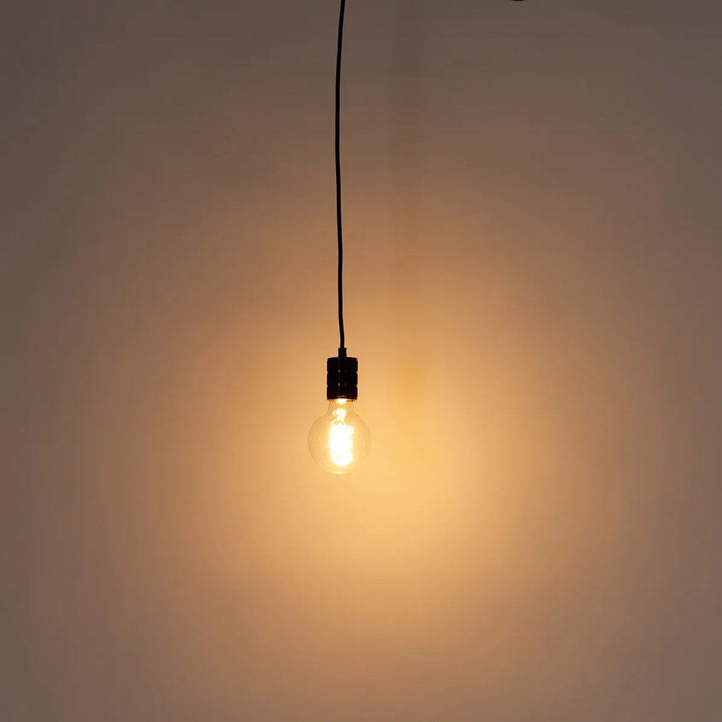 Závesná lampa tmavý bronz pre koľajnicový systém 1-fázový - Iconic Cavalux