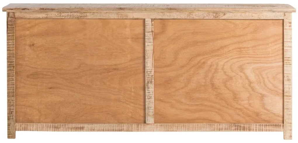 furniture-nabytek.cz - Masivní příborník Mumbai z mangového dřeva, lakovaný, hnědý – 180×42×80 cm