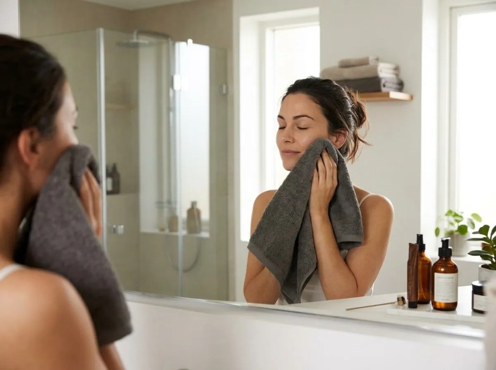 Uterák NORIELLE 50x90 cm tmavosivý, 100% bavlna