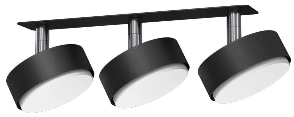 Brosline 3262 - Zapustené bodové svietidlo DROP 3xGX53/9W/230V čierne