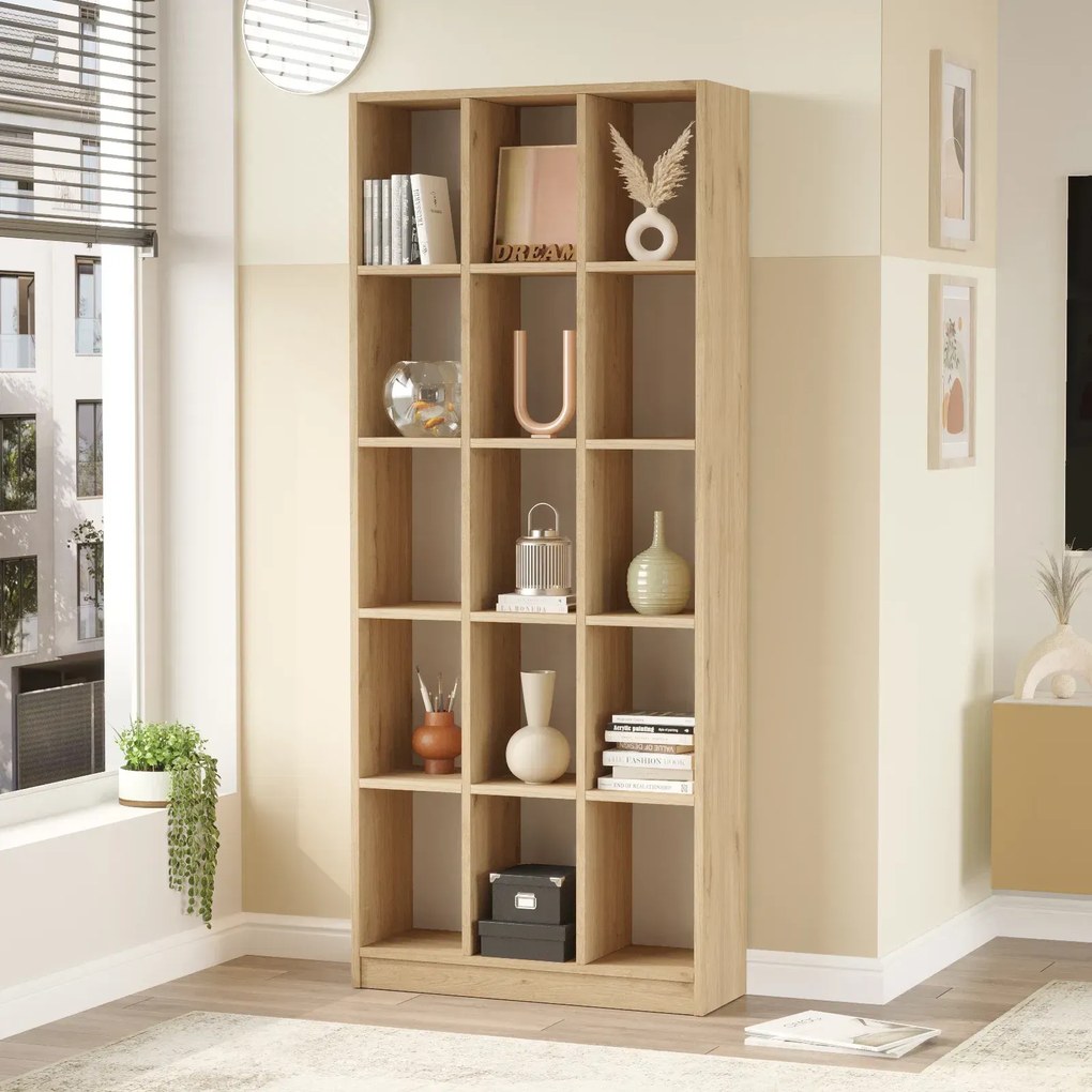 Knižnica Houseland Likota dub Castello