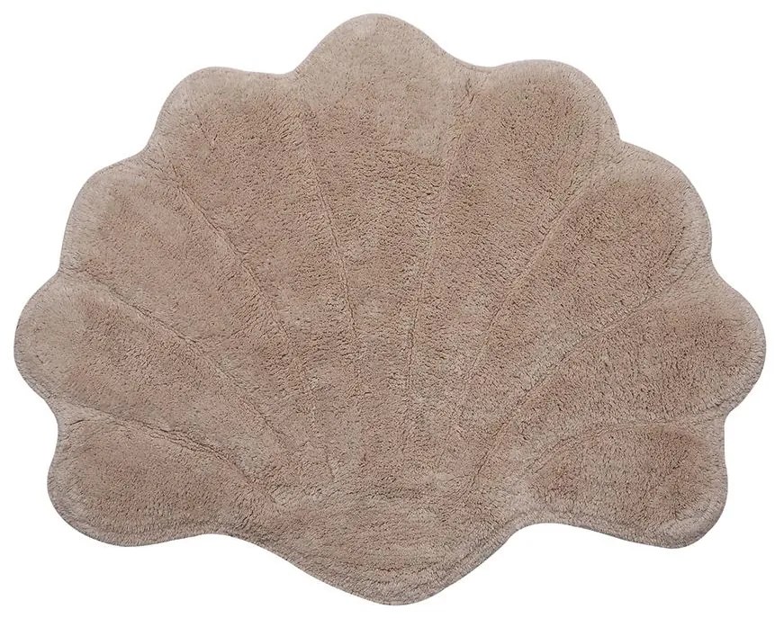 Kúpeľňový koberček 50x80cm béžový Cotton Floral