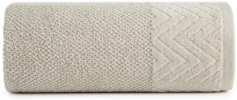 Dekorstudio Uterák LOREN so zamatovým okrajom - svetlobéžový Rozmer uteráku: 70x140cm