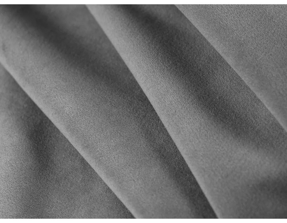 Sivá zamatová pohovka 220 cm Strino – Cosmopolitan Design