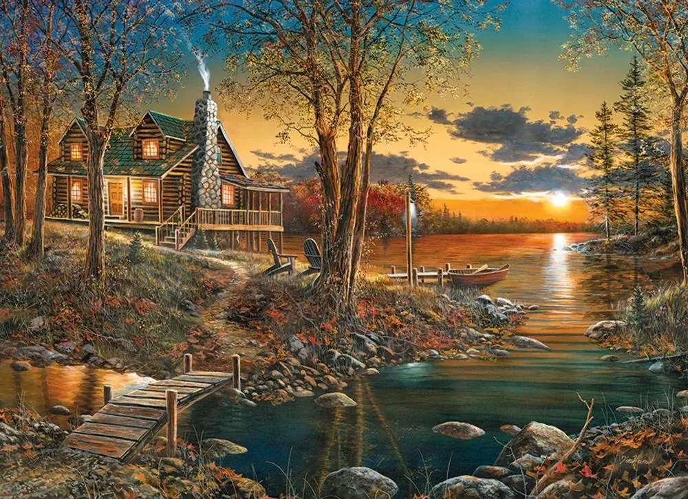 Cobble Hill Puzzle Pohodlie domova 1000 dielikov
