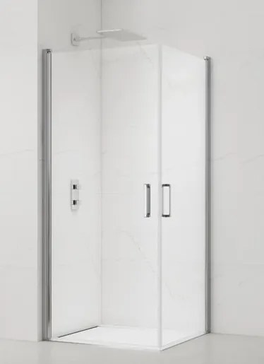 Sprchový kút obdélník 90x80 cm SAT Fusion SATFUD9080
