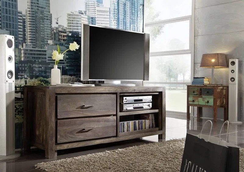 Bighome - MONTANA TV stolík Standard 150x60 cm, palisander
