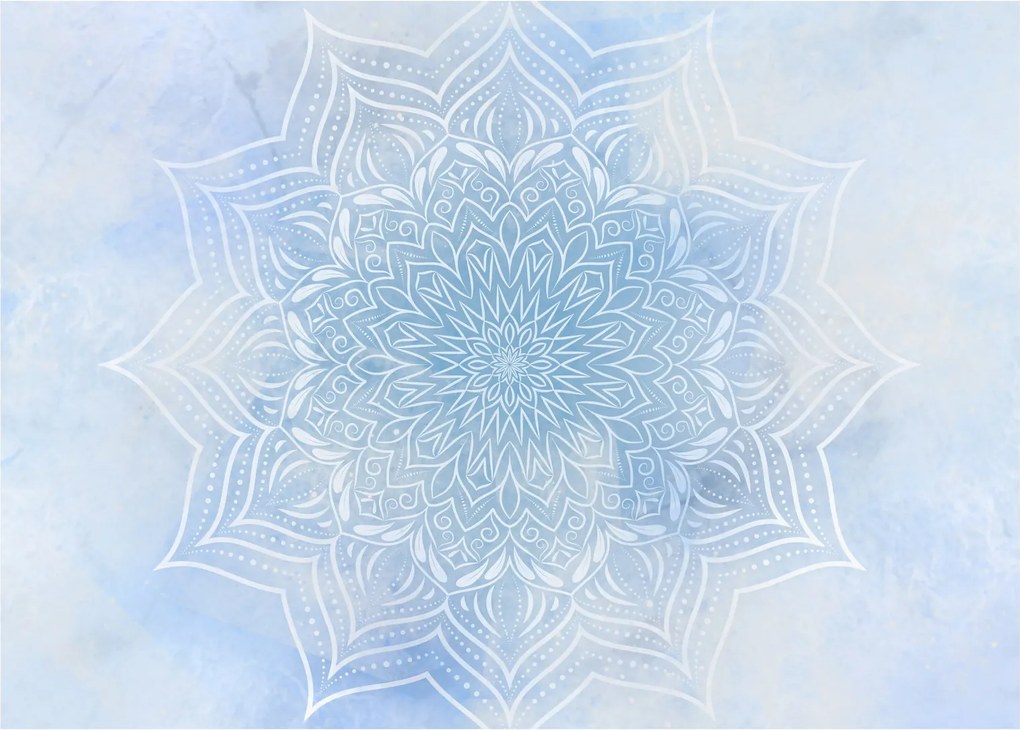 Obraz - Zimná mandala (70x50 cm)