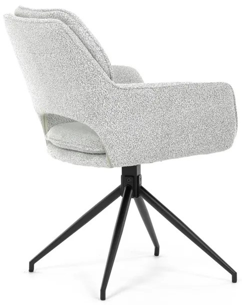 Autronic BONTEC Jedálenská stolička, krémová, látka bouclé, DCH-T1156 CRM2 Farba: Krémová