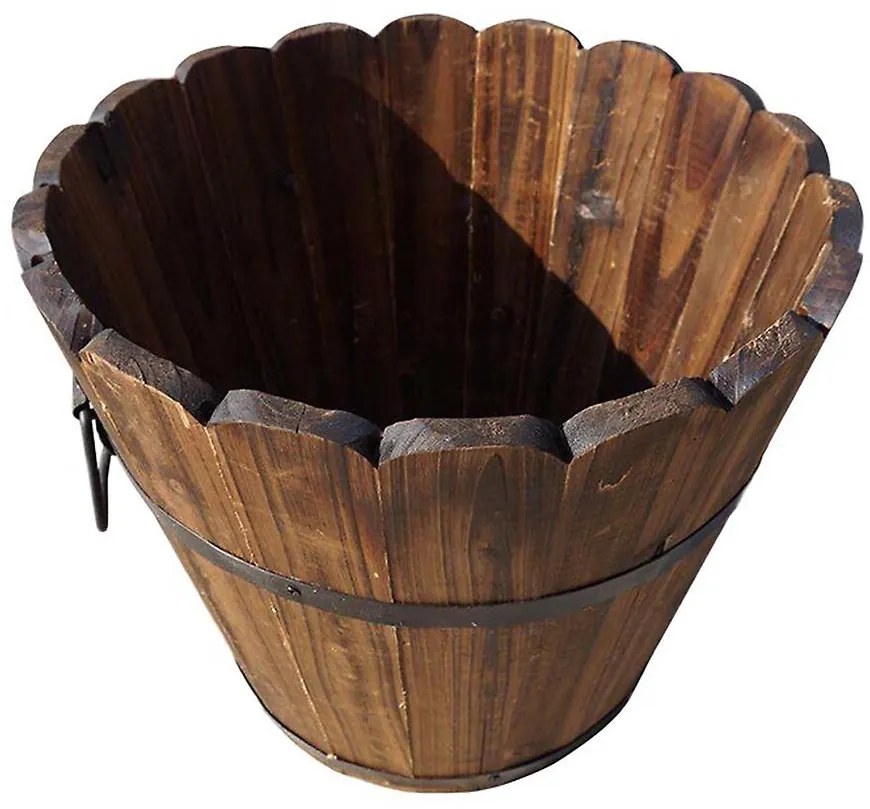 Drevený kvetináč 36x30 cm