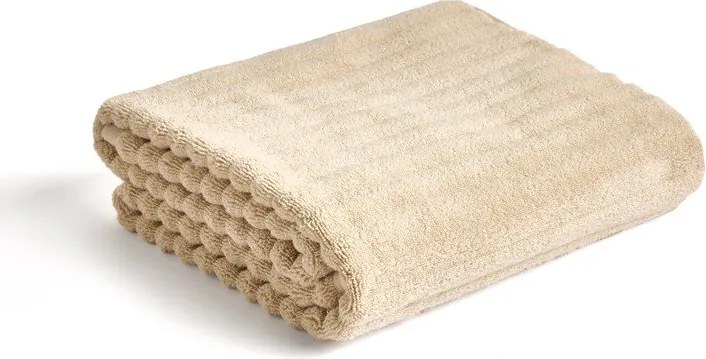 Béžová froté bavlnená osuška 70x140 cm Navira – Kave Home