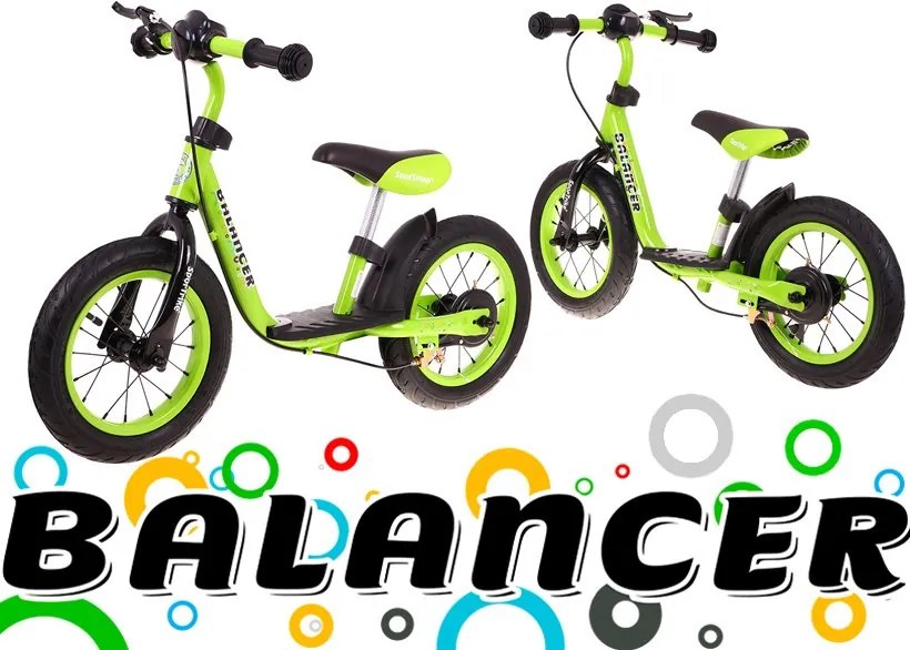 Odrážadlo SporTrike Balancer WB-21- zelené