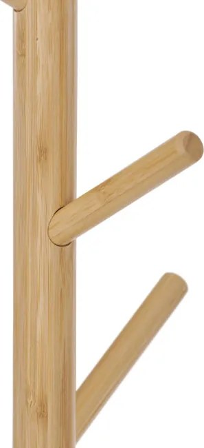 Stojanový vešiak bambusový hnedý DR-N1006 WT
