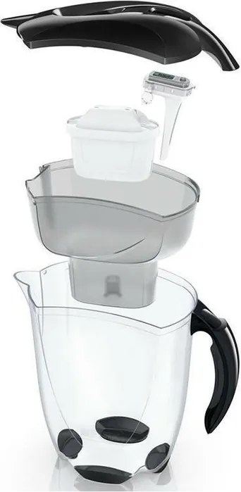 Filtrační konvice BRITA Elemaris XL Meter Černá, 3,5l
