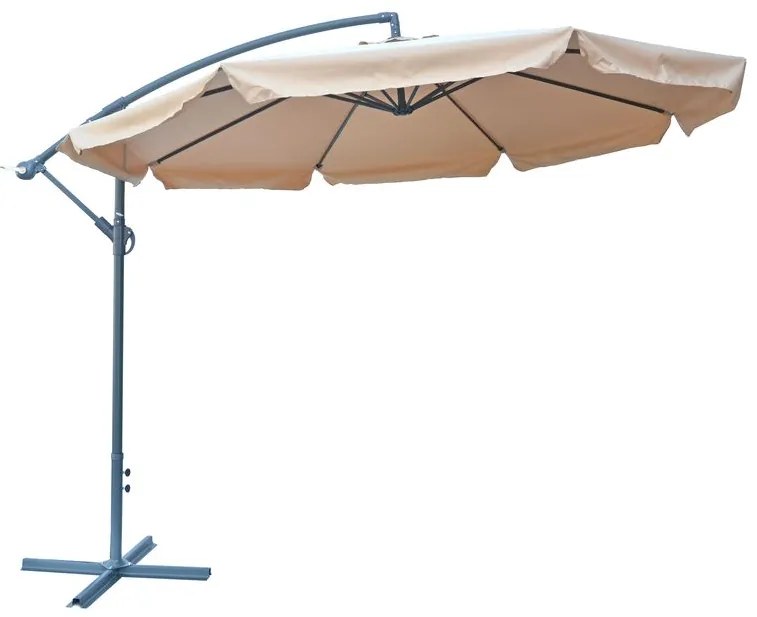 Rojaplast Slnečník EXCLUSIVE boční, béžový