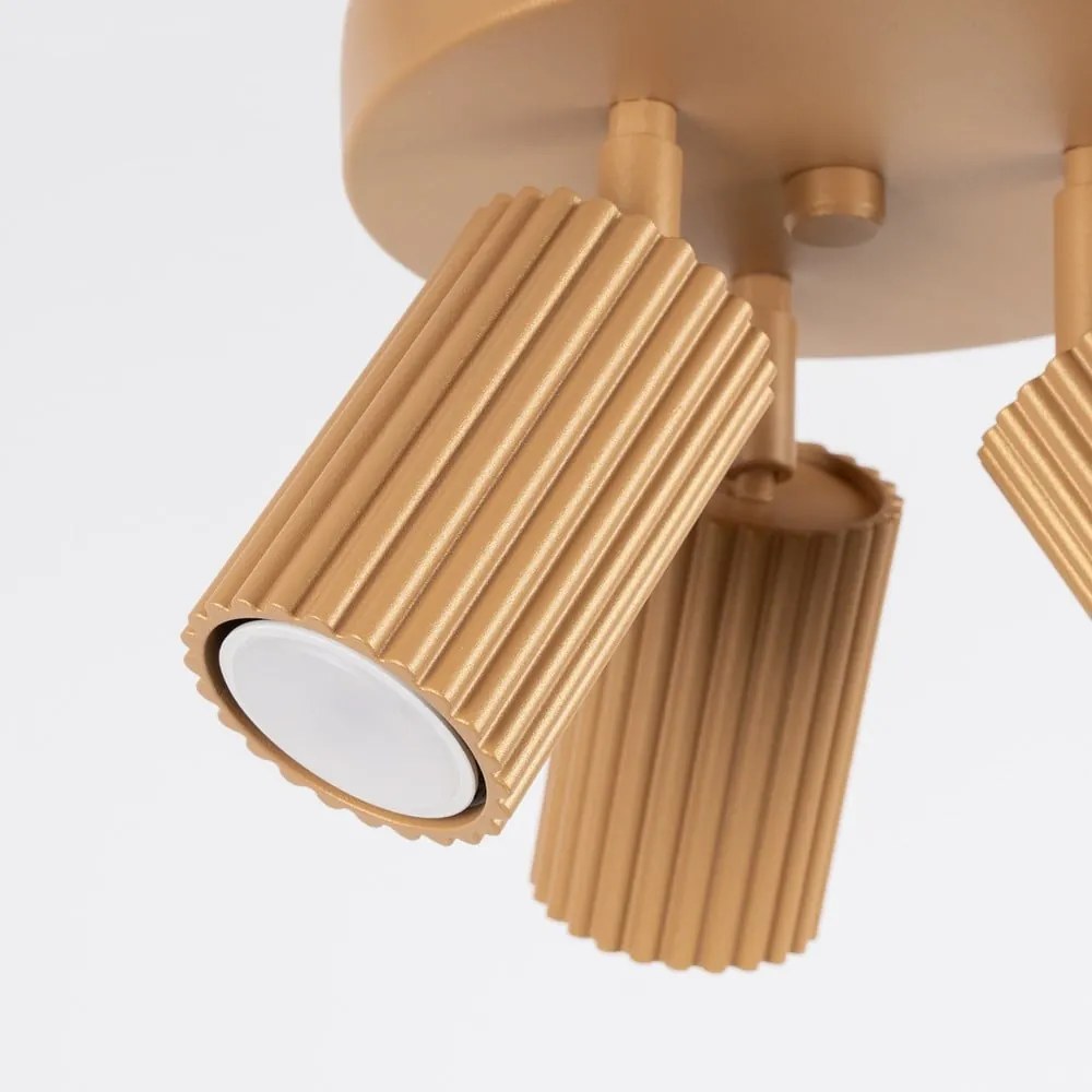 Bodové svietidlo v zlatej farbe Gleam – Sollux