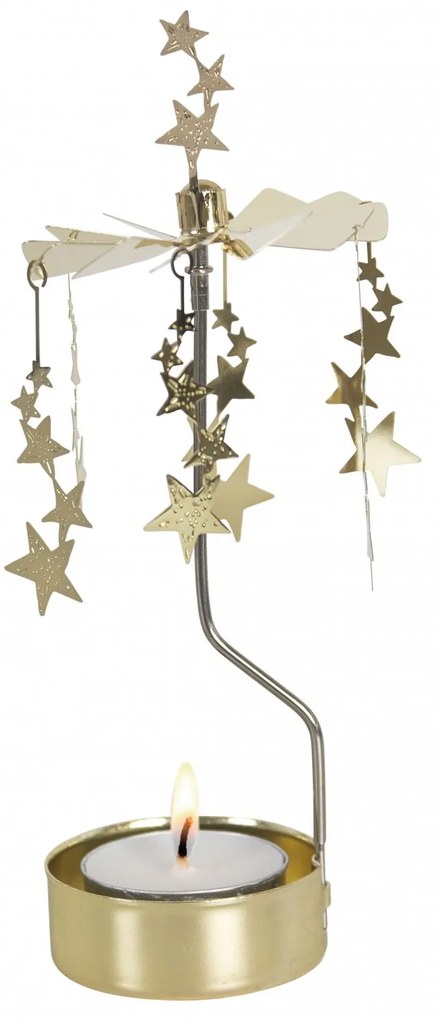 Pluto Design Rotujúci svietnik Night Sky