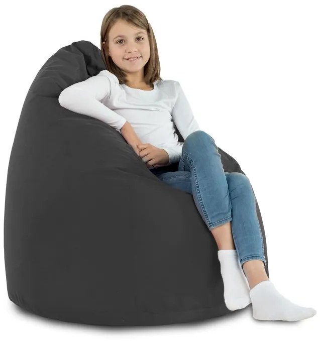 Sedací vak Bag Sako XL plyš Farba: 13. Tmavo Sivý