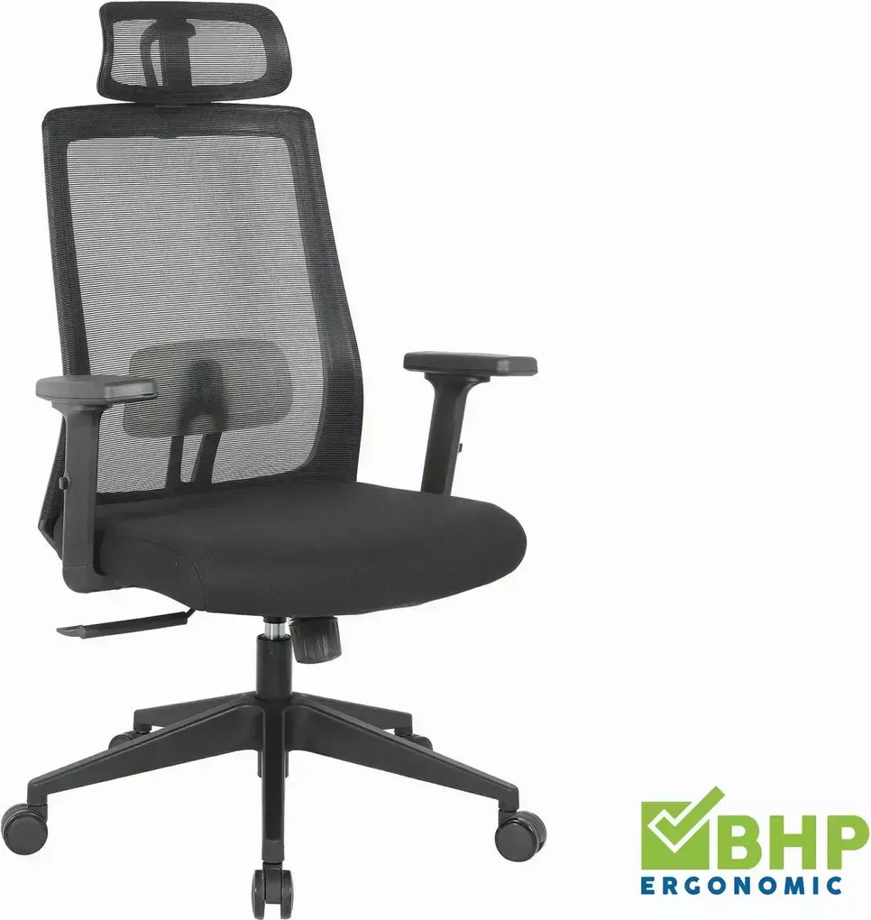 SI Q-058 otočná stolička čierna