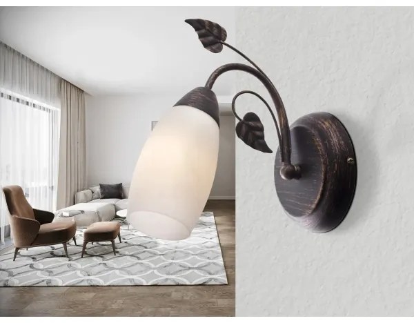 Globo 20800123X - Nástenné svietidlo VENEZIA 1xE14/40W/230V