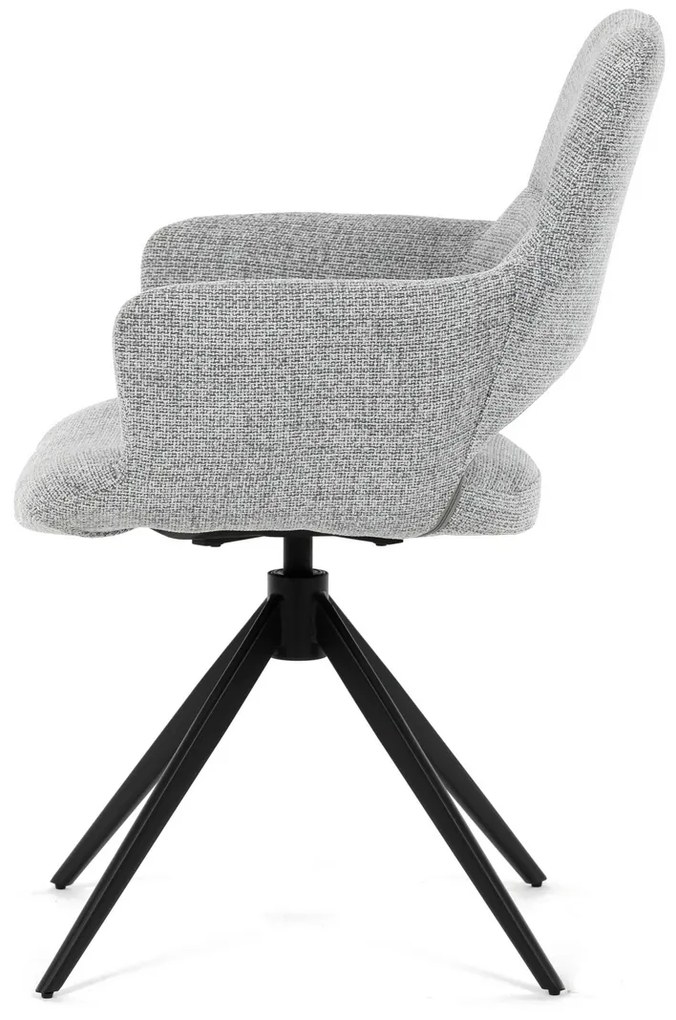 Jedálenská stolička DCH-D1320 GREY2 s vratnýmmechanizmom