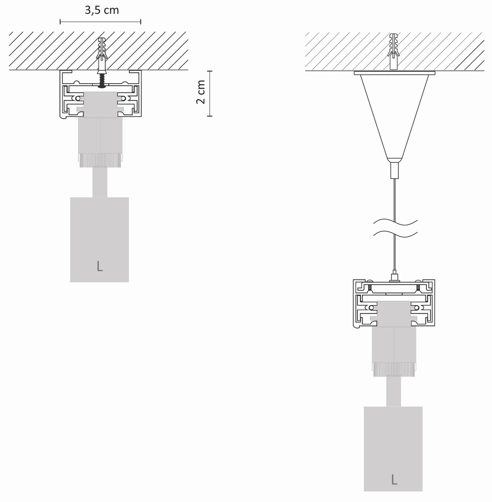 Svietidlo do lišty Nowodvorski 8323 PROFILE STORE LED 12 W 3000K čierna