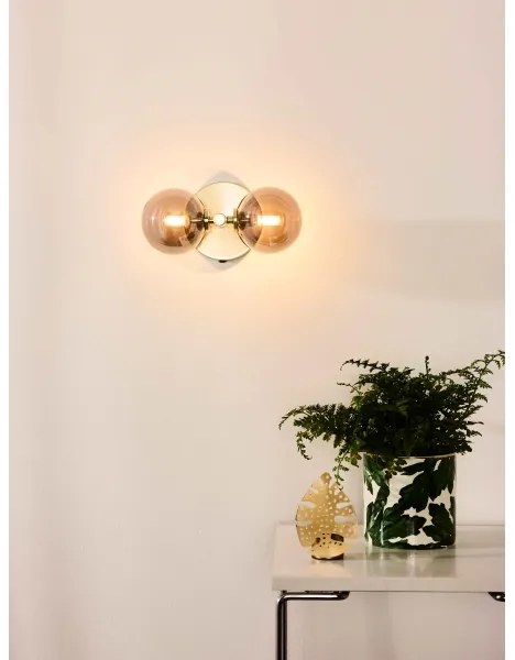 Lucide 45274/02/02 - Nástenné svietidlo TYCHO 2xG9/28W/230V zlatá