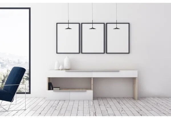 MAXLIGHT P0456 - LED Luster na lanku HANA LED/6W/230V pr. 17,5 cm čierna