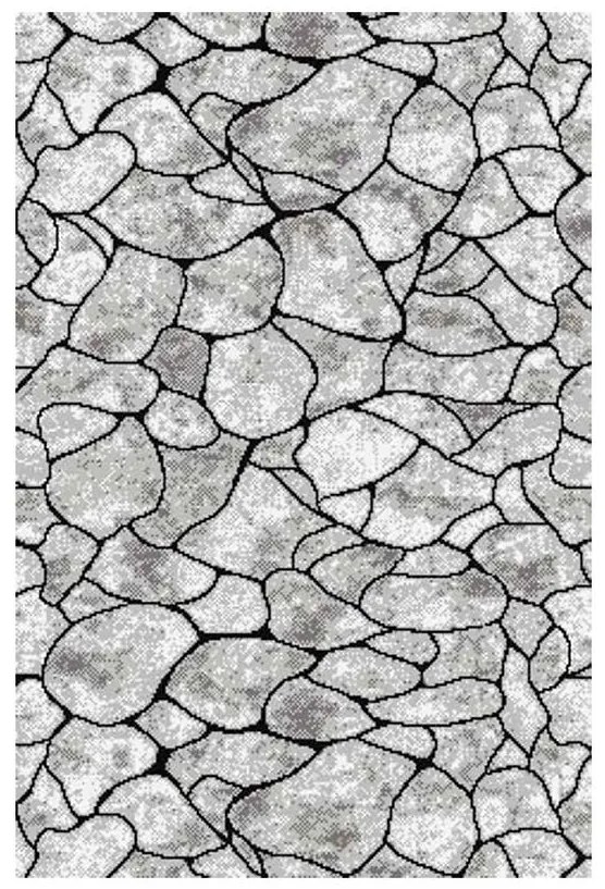 Koberec BCF Kronos 1,2/1,7 7057 222 šedá