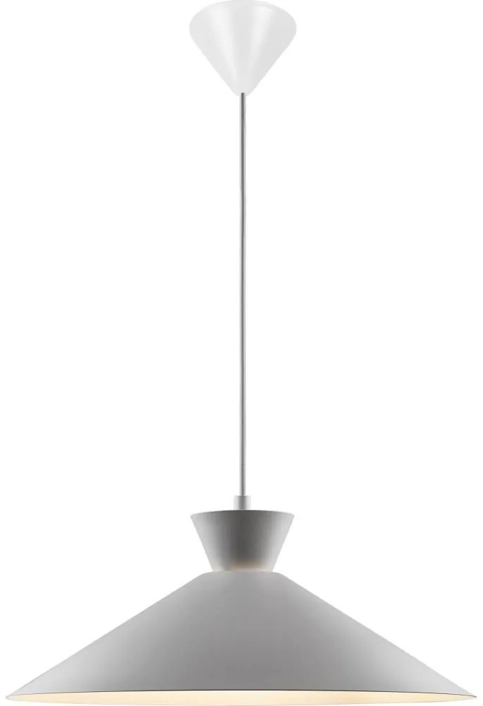 Nordlux - Luster na lanku DIAL 1xE27/40W/230V pr. 45 cm šedá