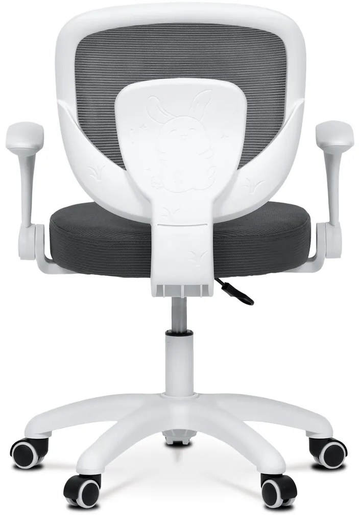 Autronic KA-K1062 GREY Kancelárska stolička, sivá