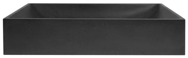 Sapho - Umývadlo na dosku 58x36 cm betón/čierna