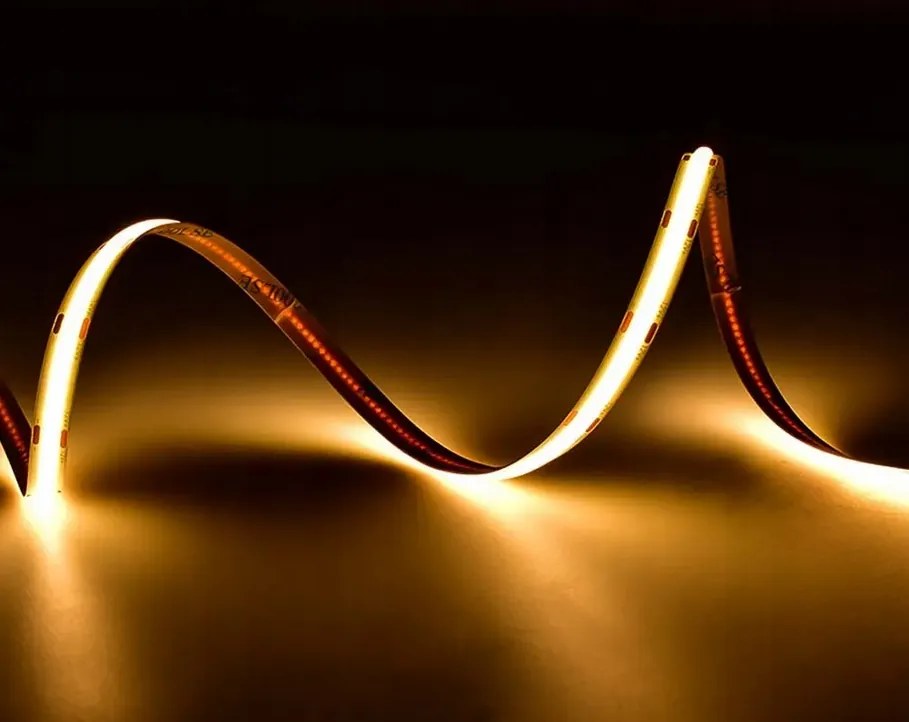 BERGE LED pásik COB Neon 12V - 528D - 15W/m - IP20 - 5m - 1650lm - teplá farba