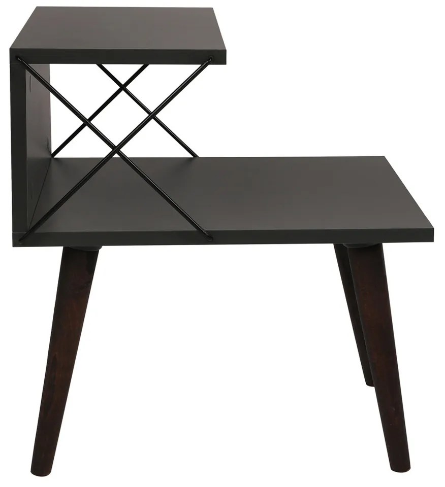 Nočný stolík Cross Anthracite