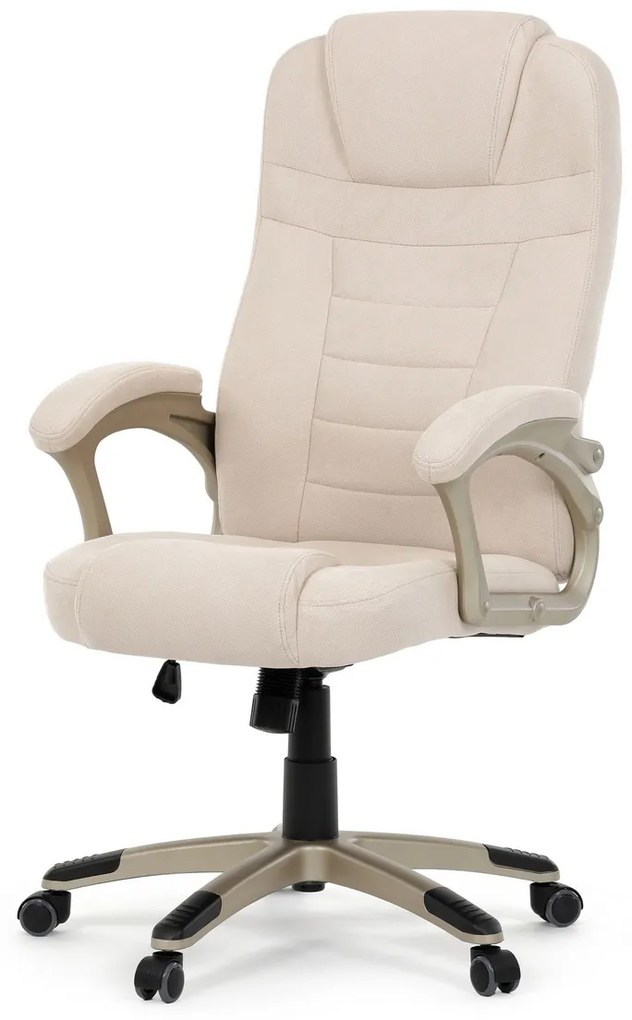 Autronic KA-C713 CRM2 Kancelárska stolička,krémová