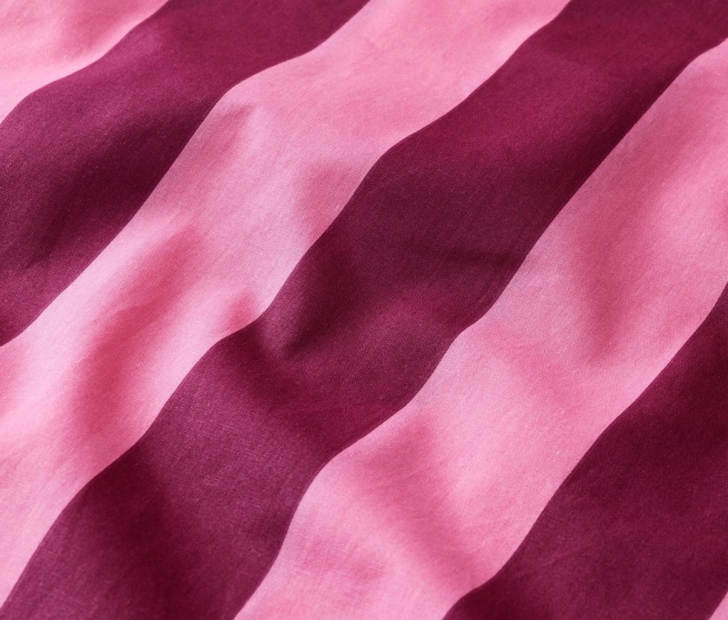 Posteľná bielizeň z perkálu, bordovočervená, štandardná veľkosť