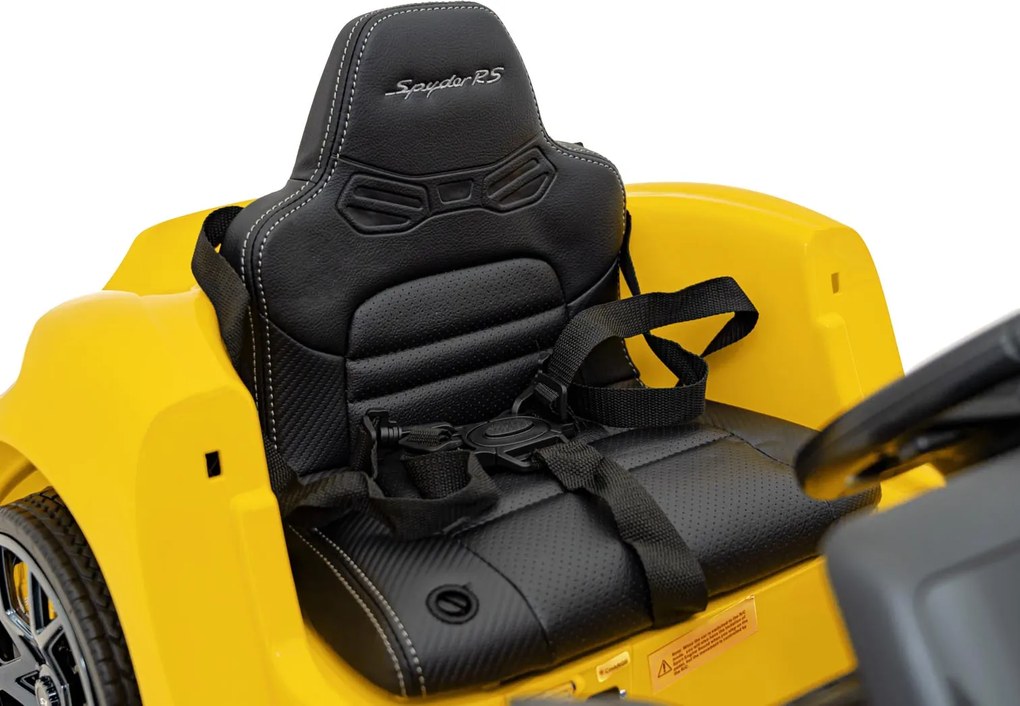 Ramiz Porsche Spyder RS 718 Žlté športové auto