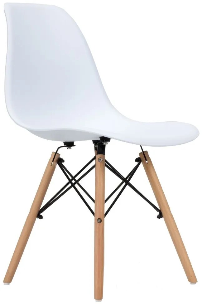 Jedálenská stolička OSAKA - biela