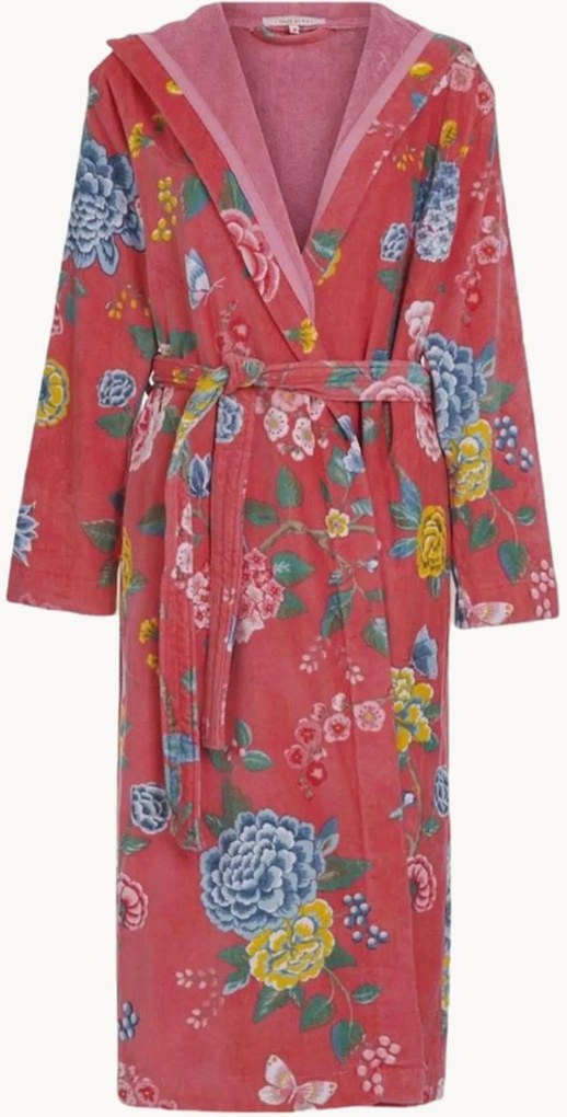 Dámsky župan z bavlneného velúru Good Evening